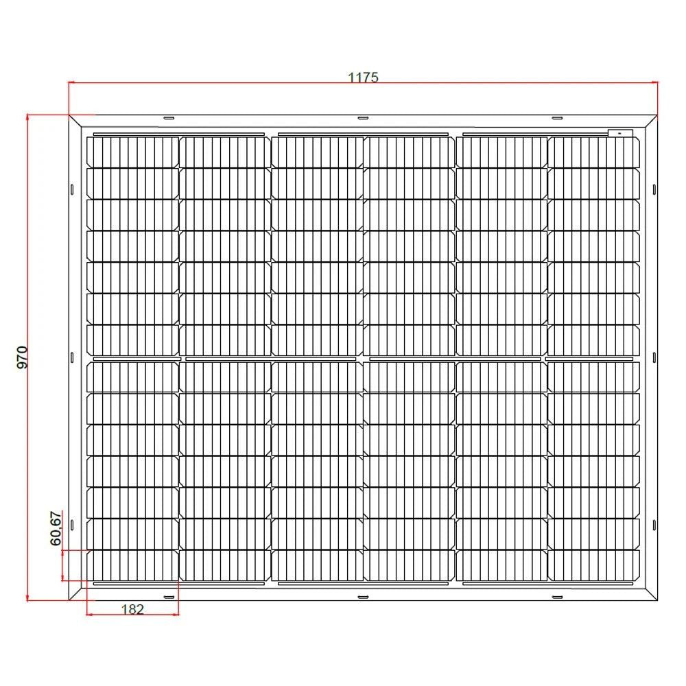 800W Balkonkraftwerk mit extra leichten Modulen, Growatt Speicher, Balkongeländer-Halterung