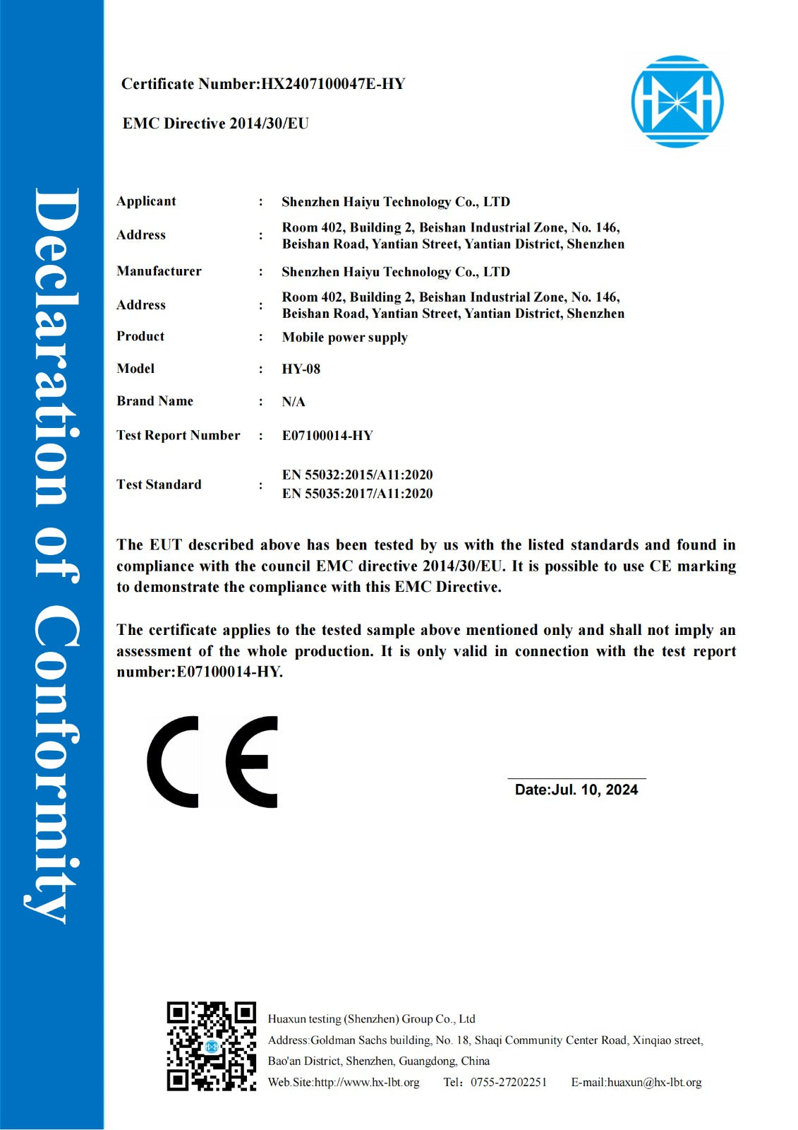 Powerbank 20.000 mAh – Li-Polymer, robustes Gehäuse, rot