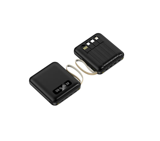 Powerbank 20.000 mAh – OEM, Li-Polymer, schwarz