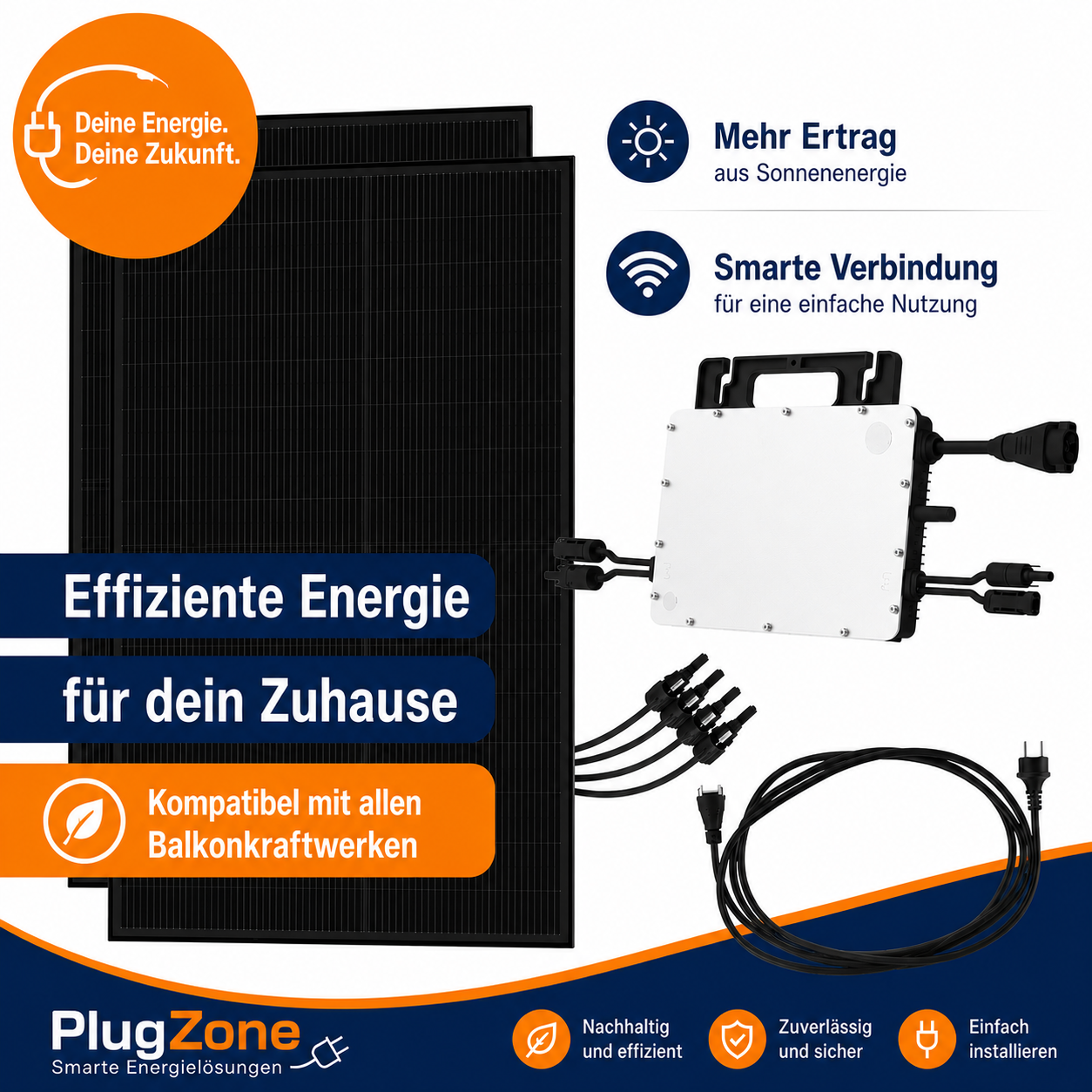 Balkonkraftwerke & 800W Komplettsets