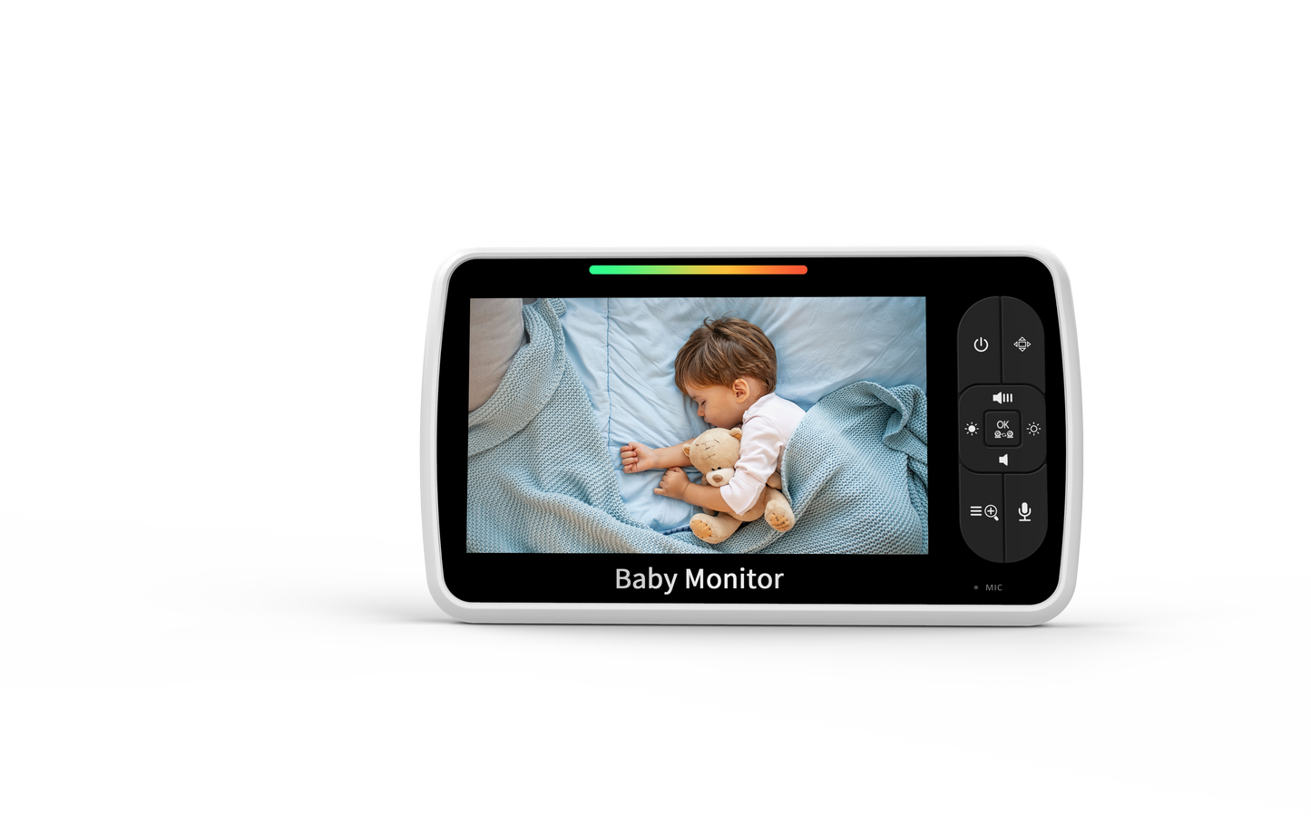 Babyphone SM650 mit 5 Zoll Monitor, Kamera, Nachtsicht & 2-Wege-Audio