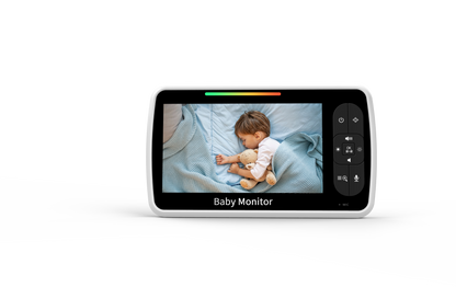 Babyphone SM650 mit 5 Zoll Monitor, Kamera, Nachtsicht & 2-Wege-Audio