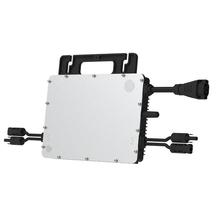 900W Solar Balkonkraftwerk, HMS-800W-2T, Bifazial Full Black, Kabellänge & Halterung wählbar