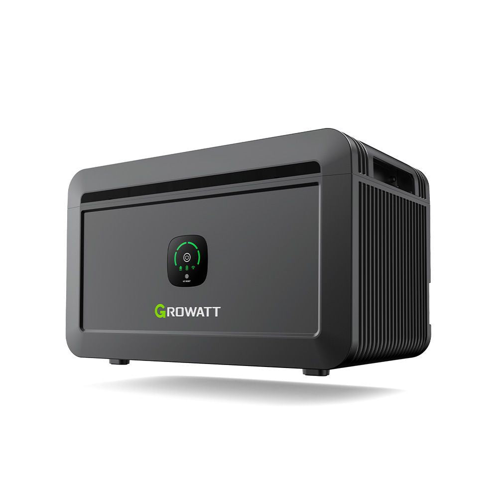 800W Balkonkraftwerk mit extra leichten Modulen, Growatt Speicher, Balkongeländer-Halterung