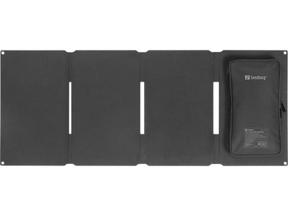 Sandberg Solar Charger 40W faltbares Solarpanel USB-A USB-C wasserdicht