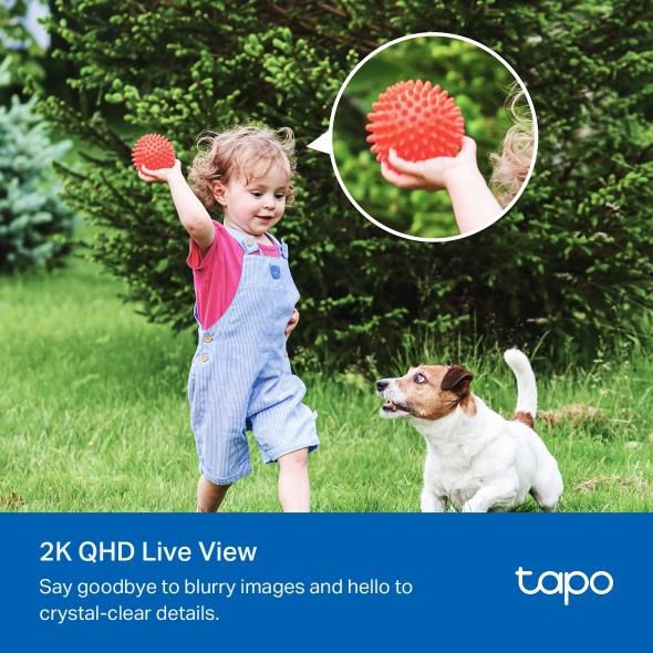 TP-Link Tapo C425 Solar Kamera Set – 2K WLAN Outdoor Sicherheitskamera mit Solarpanel A201