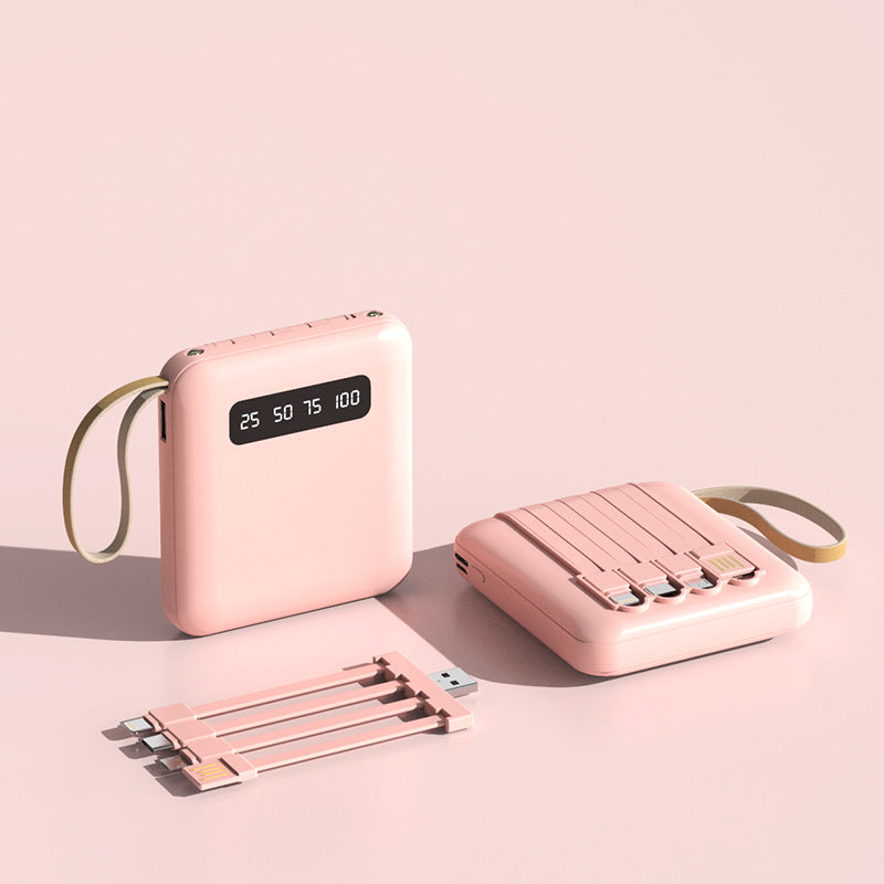 Powerbank 20.000 mAh – OEM, Li-Polymer, rosa