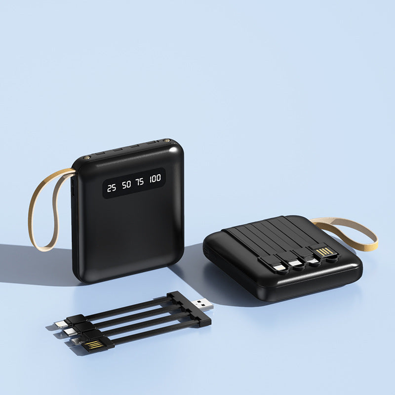 Powerbank 20.000 mAh – OEM, Li-Polymer, schwarz