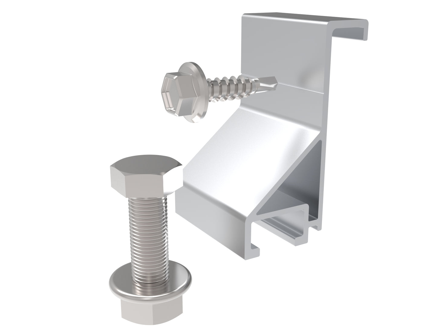 Solar-Hook Ziegeldach Montagesystem für 2 PV-Module