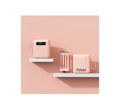 Powerbank 20.000 mAh – OEM, Li-Polymer, rosa