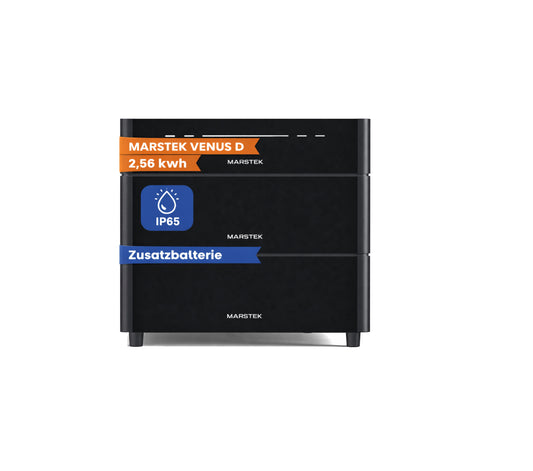 Marstek Venus D + 1 Erweiterungsakku ((2.56kWh) All-in-One Balkonkraftwerk