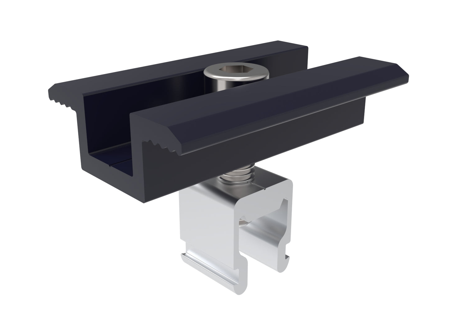 Solar-Hook Ziegeldach Montagesystem für 2 PV-Module